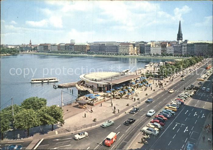 Hamburg Jungfernstieg Alsterpavillon