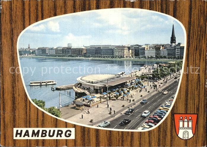 Hamburg Jungfernstieg Alsterpavillon