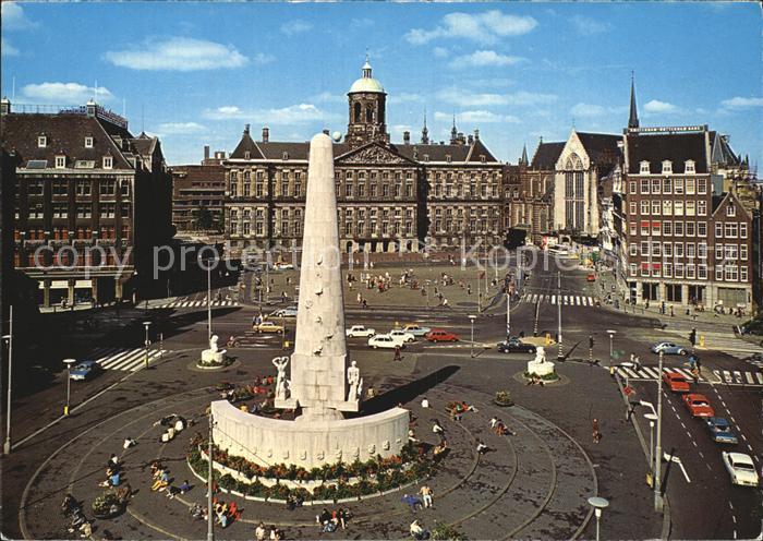 Amsterdam Niederlande Konigliche Schloss National Denkmal
