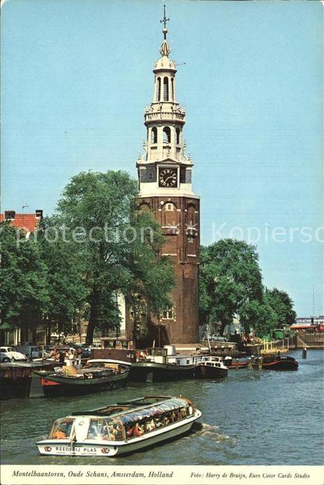 Amsterdam Niederlande Montelbaanstoren
