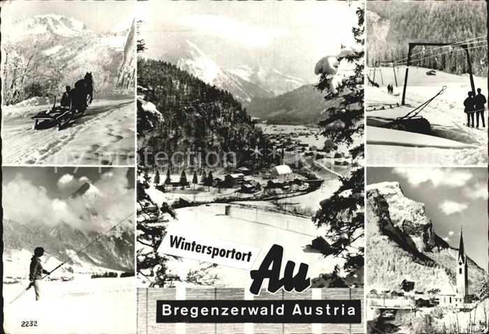 Au Bregenzerwald Sesselbahn Pferd