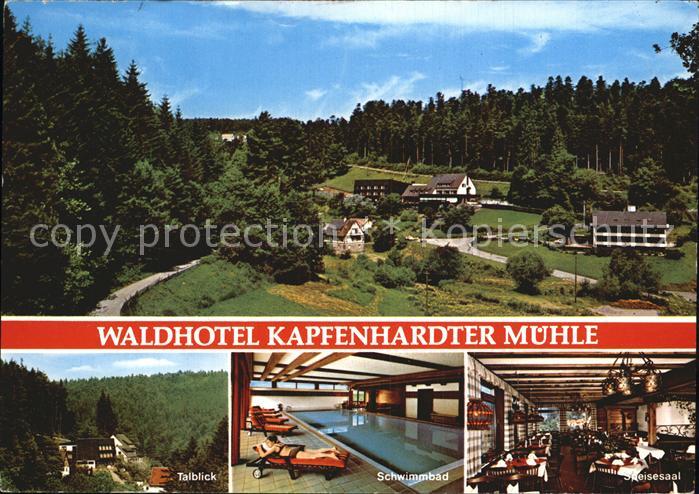 Unterreichenbach Calw Waldhotel Kapfenhardter Muehle