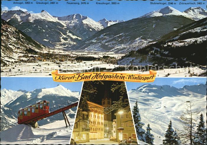 Bad Hofgastein Bergbahn Ankogel Graukogel Kreuzkogel