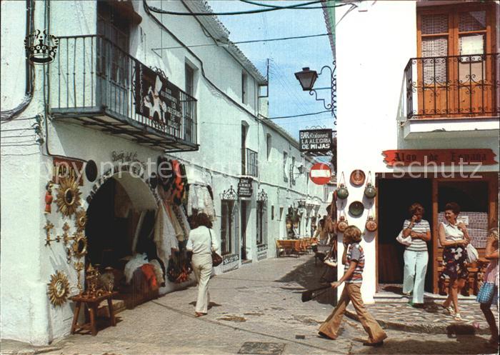 Mijas Strassenansicht