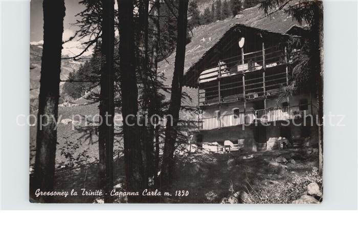 Gressoney La Trinite Capanna Carla