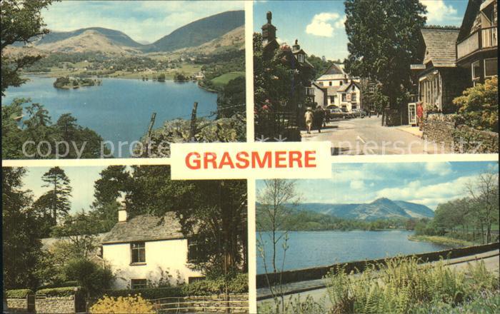 Grasmere United Kingdom Lake Village Red Lion Square Wordsworth Cottage Helm Cra