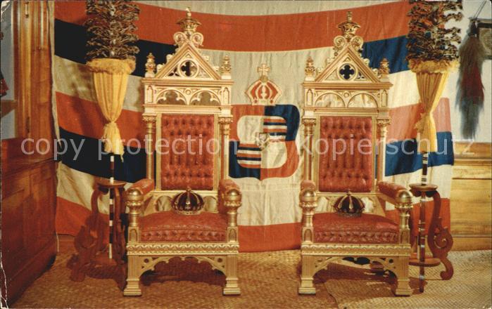 Honolulu Throne of Queen Liliuokatani Bishop Museum