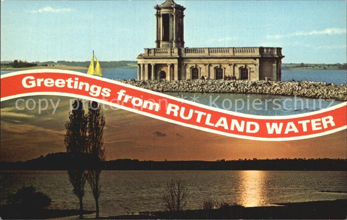 Rutland Water Normanton Church Sunset at Hambleton