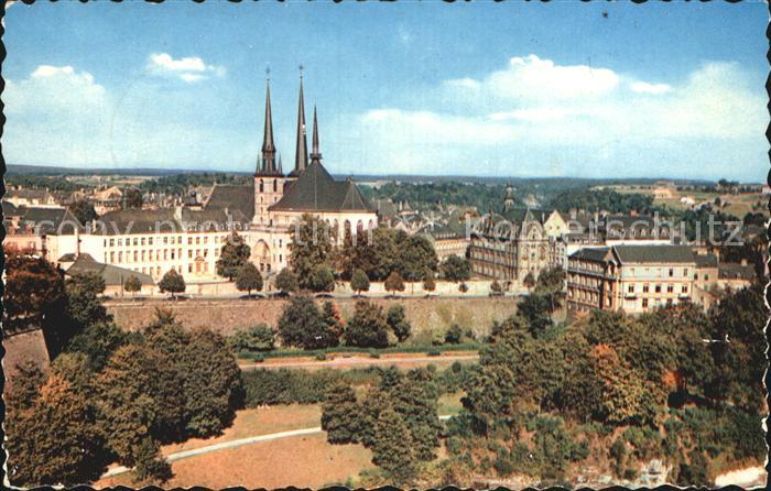 LUXEMBOURG  Luxemburg Panorama Cathedrale Kathedrale
