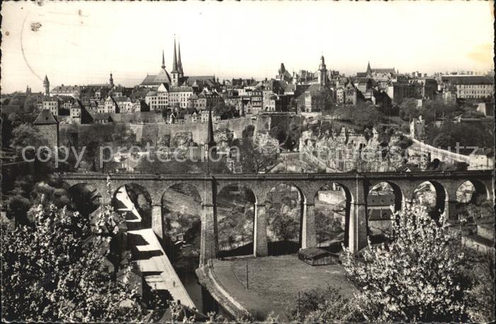 LUXEMBOURG  Luxemburg Vue generale Pont
