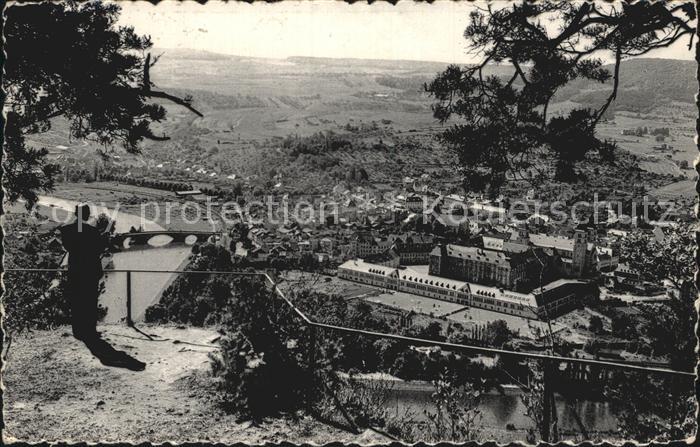 Echternach Vue generale Chateau Petite Suisse Luxembourgeoise