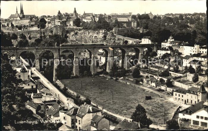 LUXEMBOURG  Luxemburg Vue generale Pont