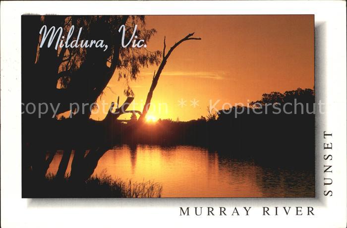 Mildura Murray River Sunset