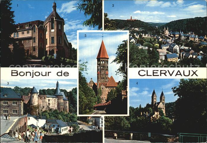 Clervaux Clinique St Francois et Maison de Repos Chateau Eglise Abbaye
