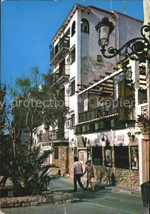 Benidorm Calle tipica