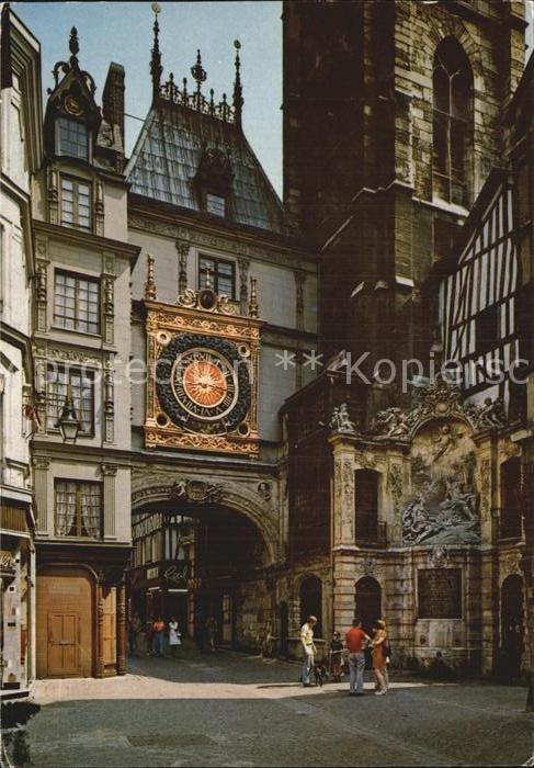Rouen Gros Horloge construit en 1525