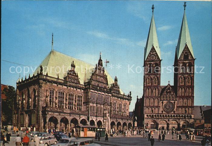 BREMEN  CITY Rathaus und Dom