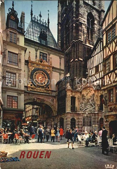 Rouen Gros Horloge construit en 1525