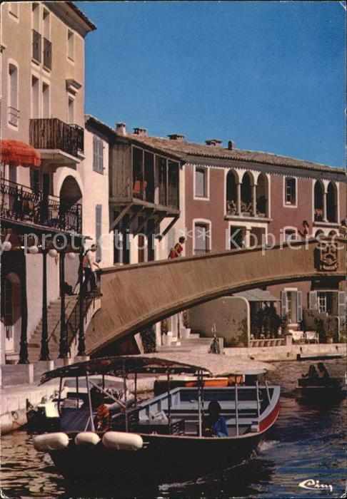 Port Grimaud Kanal Bruecke