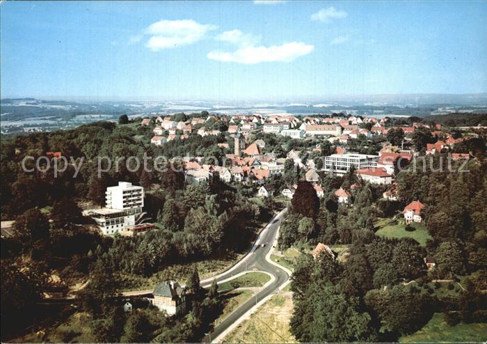 Tecklenburg Steinfurt NRW Panorama Teutoburger Wald Fliegeraufnahme