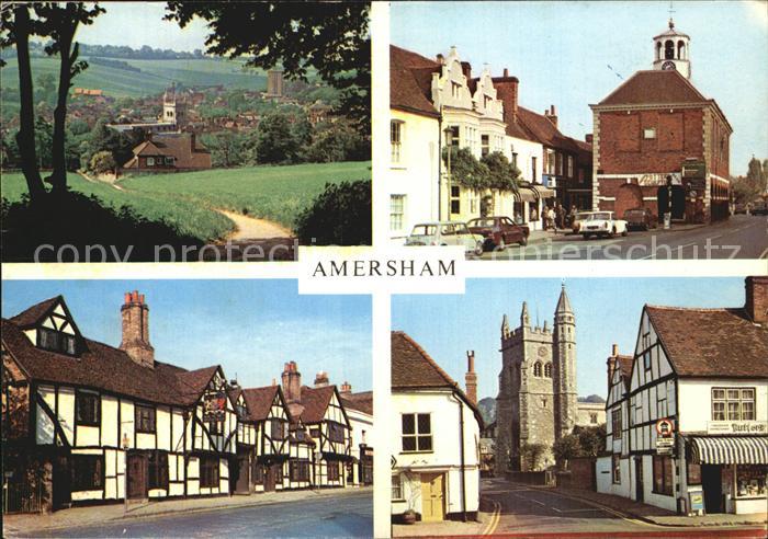 Amersham Town Rectory Woods Kings Arms Hotel Market Hall Parish Church