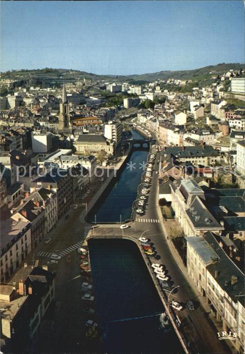 Tulle Correze Vue generale aerienne