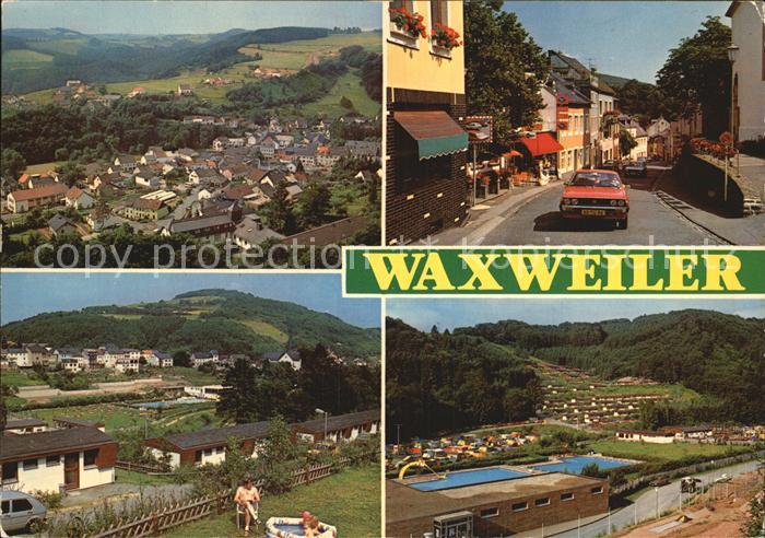 Waxweiler Freibad Campingplatz Feriendorf Panorama Ferienstrasse Suedeifel