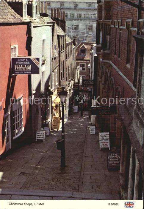 Bristol UK Christmas Steps