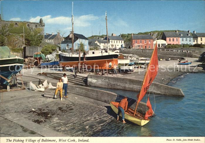 Baltimore West Cork Fishing Village Harbour