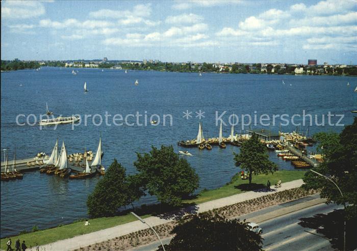 HAMBURG  CITY Aussenalster Hafen