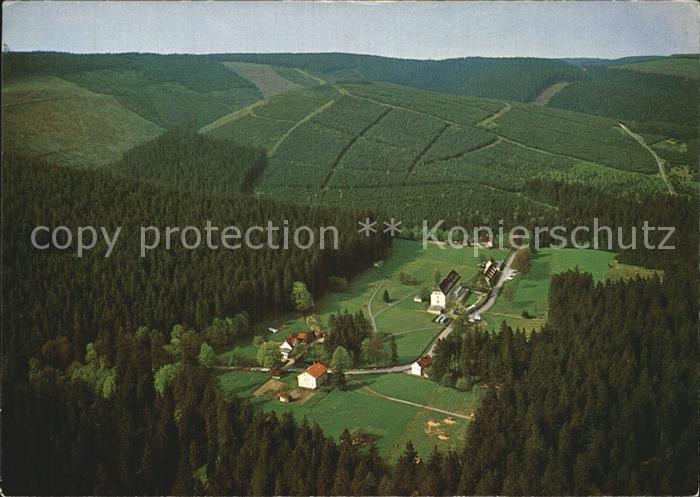 Festenburg Clausthal-Zellerfeld Waldgaststaette Gruene Tanne Oberharz Fliegerauf