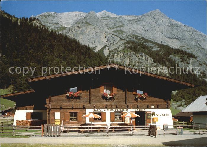 Engalm Kas Souvenir Laden Rasthuette Karwendel