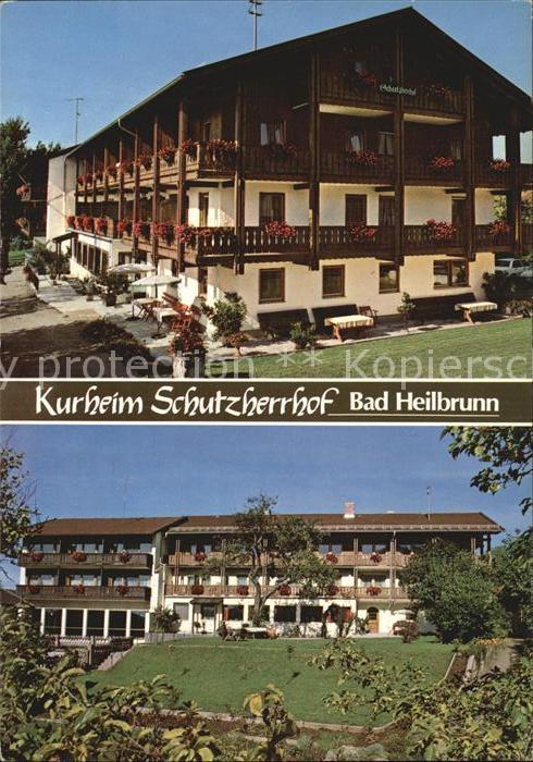 Bad Heilbrunn Kurheim Schutzherrhof