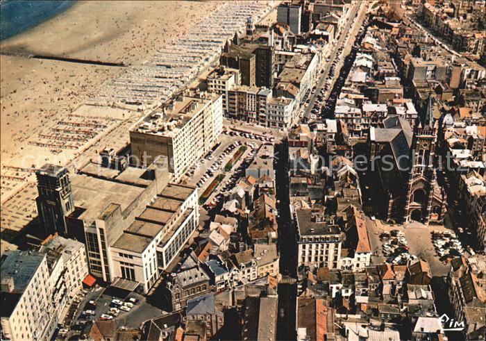 Blankenberge Casino Strand Fliegeraufnahme