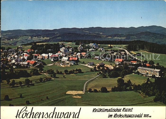 Hoechenschwand Heilklimatischer Kurort im Hochschwarzwald Thorbecke Luftbild G 5