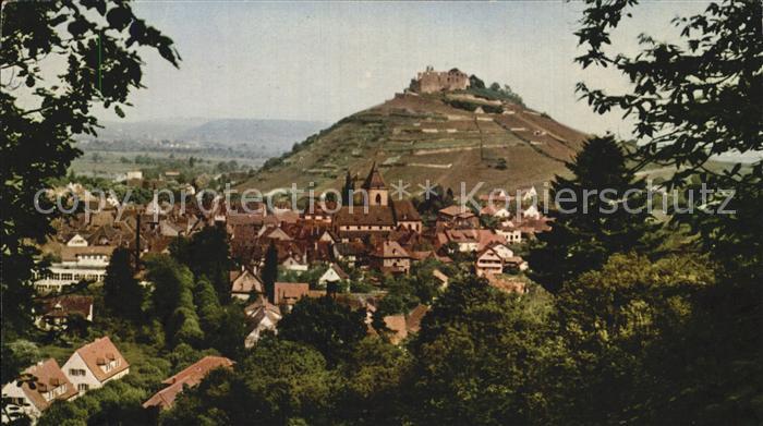 Staufen Breisgau Panorama Fauststadt mit Burg