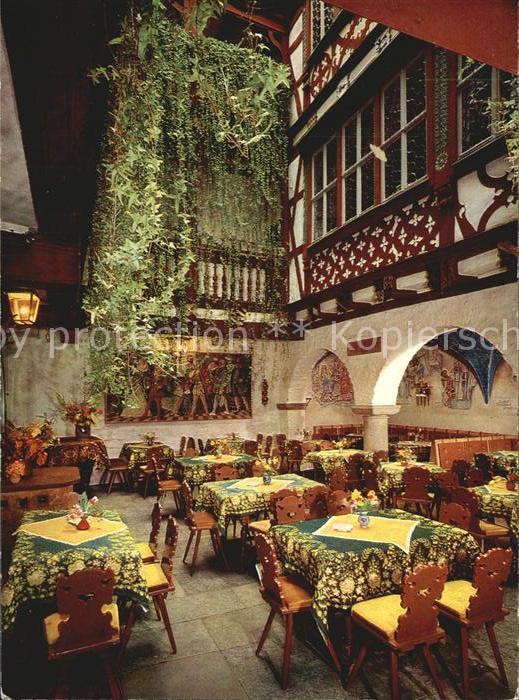 Rothenburg Tauber Baumeisterhaus Cafe Restaurant Konditorei Kreuzgewoelbe