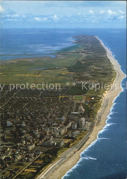 Westerland Sylt Fliegeraufnahme