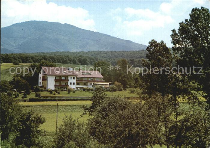 Muellheim Baden Pension Haus Friede