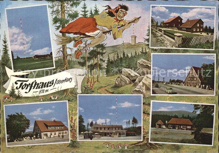 Torfhaus Harz Sender Bergrestaurant Hexe