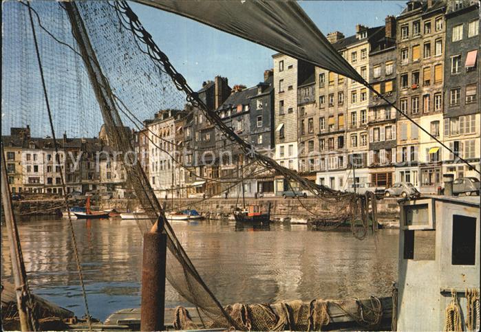 Honfleur Vieux bassin et Quai Sainte Catherine H