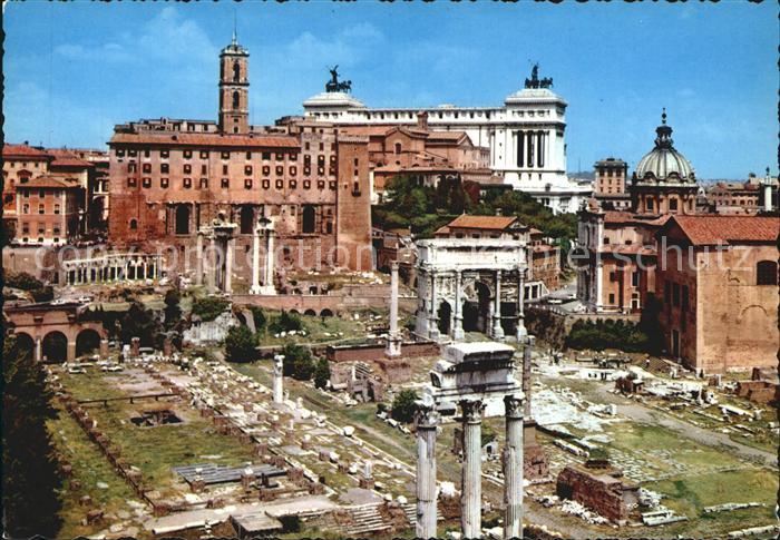 Roma Rom Foro Romano Roemisches Forum Antike Staette