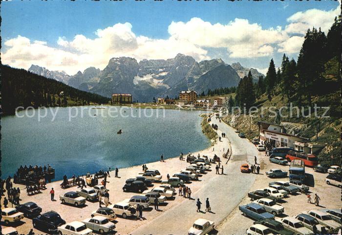 Lago di Misurina Il Sorapis Dolomiti See Dolomiten