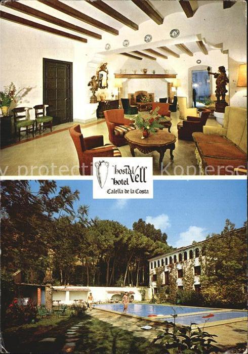 Calella Hotel Vell Park Foyer Swimming Pool