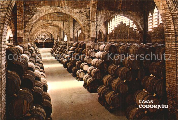 Barcelona Cataluna Cavas Codorniu Una bodega Monumento Nacional