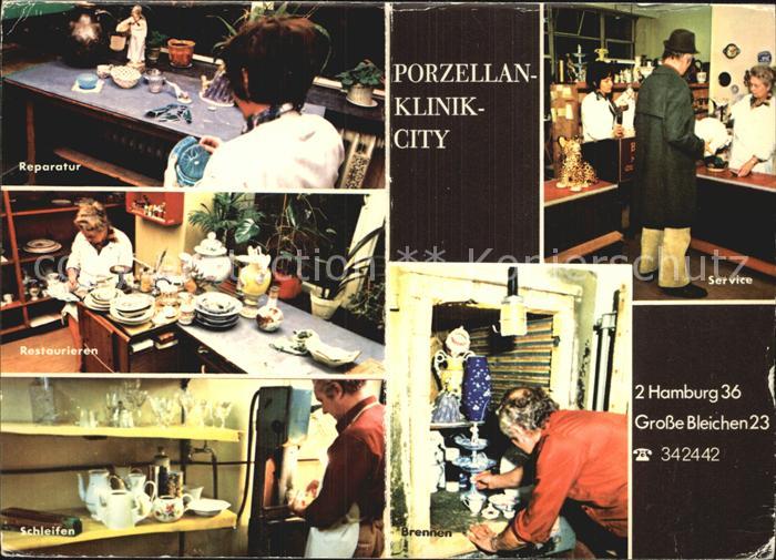 Hamburg Porzellan Klinik City Handwerk