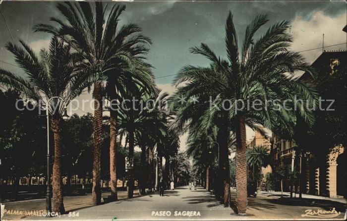 Palma de Mallorca Paseo Sagrera