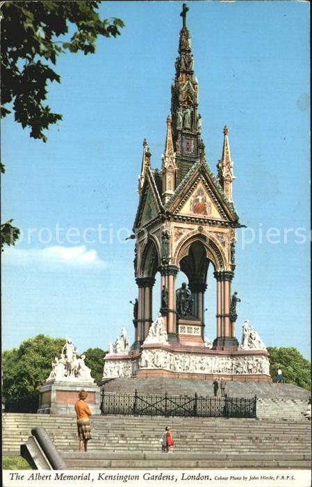 London the Albert Memorial Kensington Gardens
