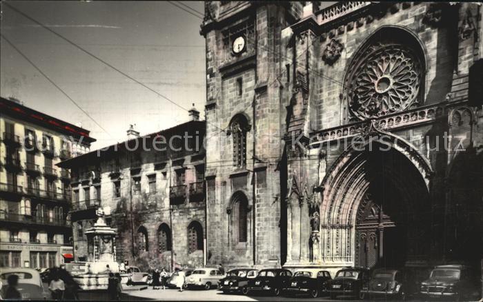Bilbao Espana Plaza y Catedral de Santiago