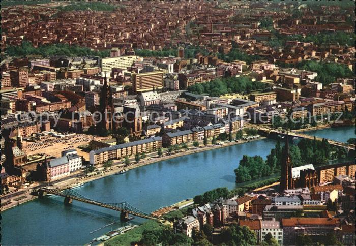 Frankfurt Main Fliegeraufnahme